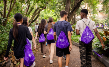Students from UQ's Young Achievers Program Students from UQ's Young Achievers Program